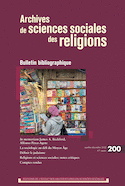 Archives des sciences sociales des religions, no 200